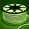 Гибкий неон круглый 360° (120LED на 1м, SMD2835, D13мм, IP68, 1м) зеленый