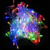 Светодиодная гирлянда занавес «Звезды» (136LED, 40 фигурок, 3х1м) разноцветная