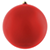 Елочный шар (1шт, d10см, матовые) красный