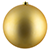 Елочный шар (1шт, d10см, матовые) золотой