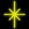 Фигура из дюралайта «Полярная звезда» (70х100см, IP65, уличная) желтый