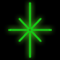 Фигура из дюралайта «Полярная звезда» (70х100см, IP65, уличная) зеленый