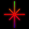 Фигура из дюралайта «Полярная звезда» (70х100см, IP65, уличная) RGB