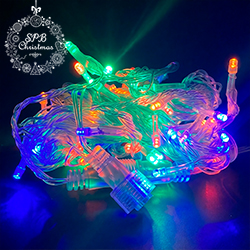 Светодиодная гирлянда нить HOME PRO (50LED, 6м) разноцветная