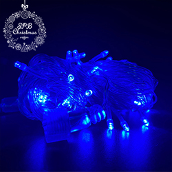 Светодиодная гирлянда нить HOME PRO (50LED, 6м) синий
