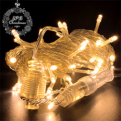 Светодиодная гирлянда нить HOME PRO (50LED, 6м) теплый белый