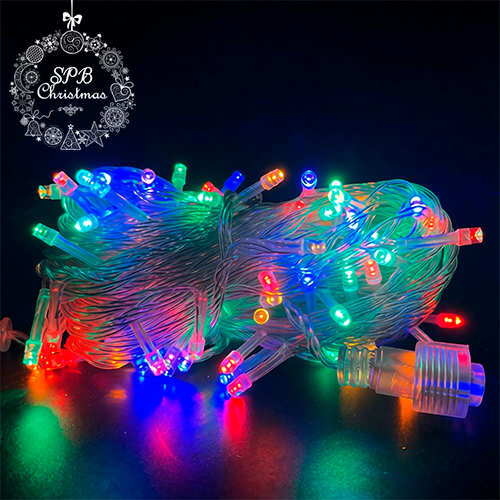Светодиодная гирлянда нить HOME PRO (100LED, 12м) разноцветная