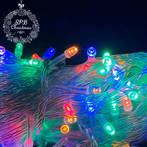 Светодиодная гирлянда нить HOME PRO (100LED, 12м) разноцветная