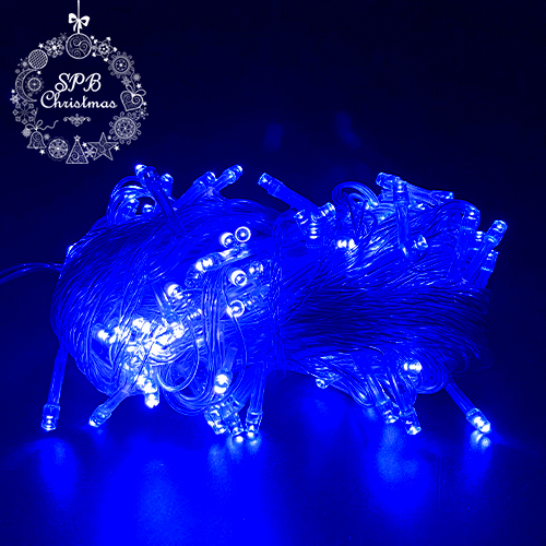 Светодиодная гирлянда нить HOME PRO (100LED, 12м) синий