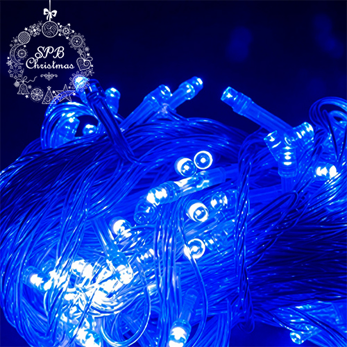 Светодиодная гирлянда нить HOME PRO (100LED, 12м) синий