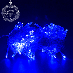 Светодиодная гирлянда нить HOME PRO (100LED, 12м) синий