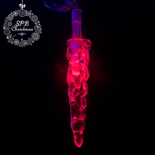 Светодиодная гирлянда с насадками «Сосульки» (20LED, 3м) разноцветная